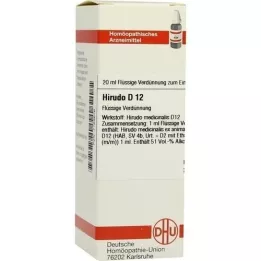 HIRUDO D 12 Razrjeđenje, 20 ml