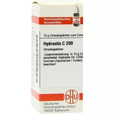 HYDRASTIS C 200 globule, 10 g