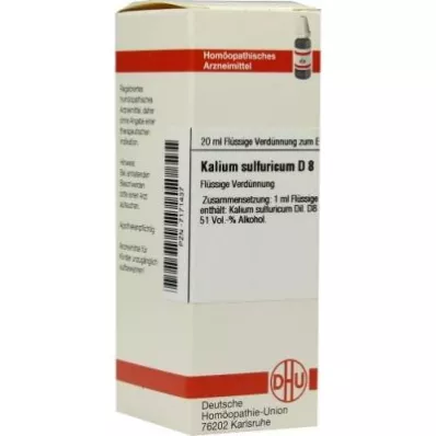 Potassium Sulfuricum D8 razrjeđenje (20 ml)