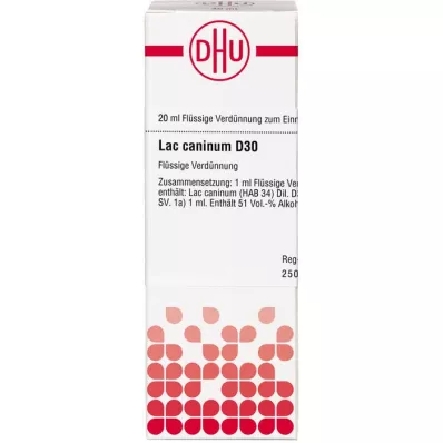 LAC CANINUM D 30 razrjeđenje, 20 ml
