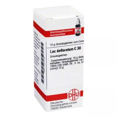 LAC DEFLORATUM C 30 Globuli, 10 g