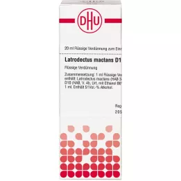 LATRODECTUS mactans D 10 Razrjeđenje, 20 ml