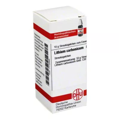 LITHIUM CARBONICUM C 30 globula, 10 g