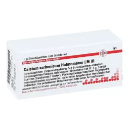 CALCIUM CARBONICUM Hahnemanni LM III Globule, 5 g