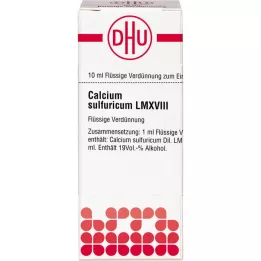 CALCIUM SULFURICUM LM XVIII Razrjeđenje, 10 ml