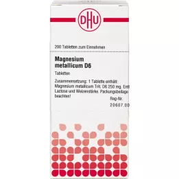 MAGNESIUM METALLICUM D 6 tableta, 200 kom