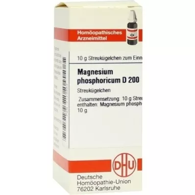 MAGNESIUM PHOSPHORICUM D 200 globula, 10 g