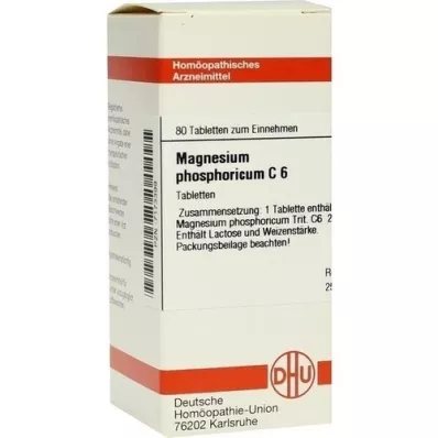 MAGNESIUM PHOSPHORICUM C 6 tableta, 80 kom