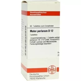 MATER PERLARUM D 12 tableta, 80 kom