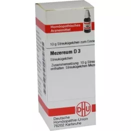 MEZEREUM D 3 globule, 10 g