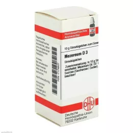 MEZEREUM D 3 globule, 10 g