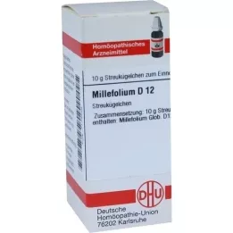 MILLEFOLIUM D 12 globula, 10 g