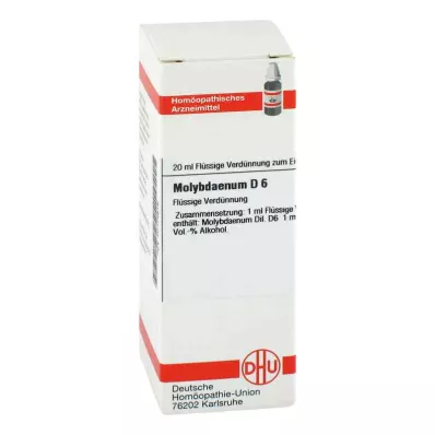 Molybdaenum D6 razrjeđenje (20 ml) Molybdaenum D6 razrjeđenje (20 ml)