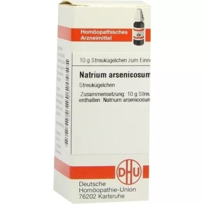 NATRIUM ARSENICOSUM C 30 globula, 10 g