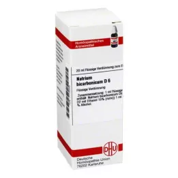 NATRIUM BICARBONICUM D 6 Razrjeđenje, 20 ml