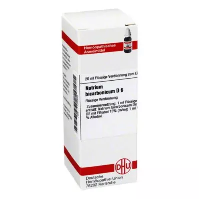 DHU Natrum bicarbonicum D 6 razrjeđenje, 20 ml