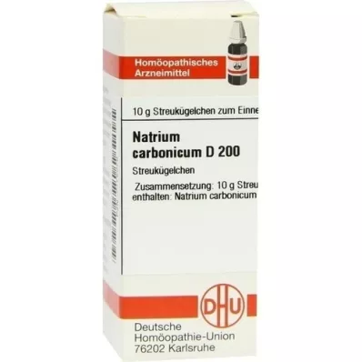 NATRIUM CARBONICUM D 200 globula, 10 g