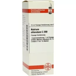 NATRIUM CHLORATUM C 200 razrjeđenje, 20 ml