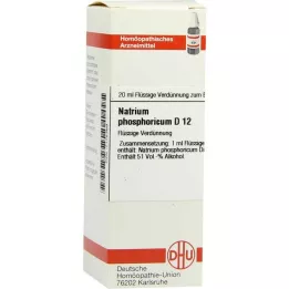NATRIUM PHOSPHORICUM D 12 Razrjeđenje, 20 ml