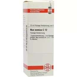 NUX VOMICA C 12 Razrjeđenje, 20 ml