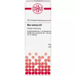 NUX VOMICA D 7 Razrjeđenje, 20 ml