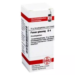 PANAX GINSENG D 4 globule, 10 g