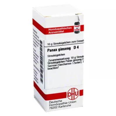 PANAX GINSENG D 4 globule, 10 g