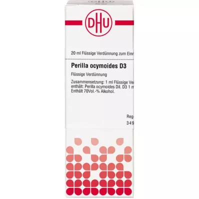 PERILLA OCYMOIDES D 3 razrjeđenje, 20 ml