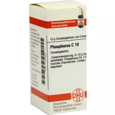PHOSPHORUS C 10 globula, 10 g