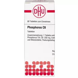 PHOSPHORUS C 6 tableta, 80 kom