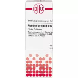 PLUMBUM ACETICUM D 30 razrjeđenje, 20 ml