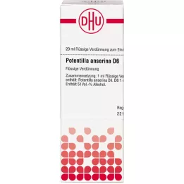 POTENTILLA ANSERINA D 6 Razrjeđenje, 20 ml