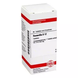 RAUWOLFIA D 12 tableta, 80 kom