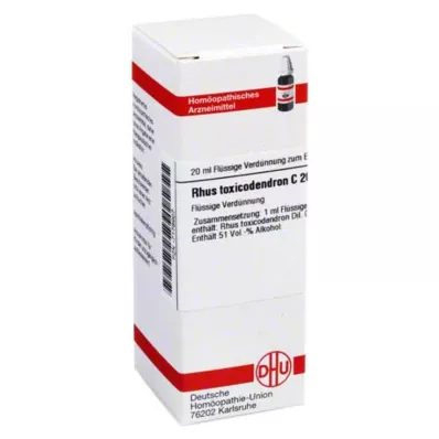 DHU Rhus toxicodendron C 200 razrjeđenje, 20 ml