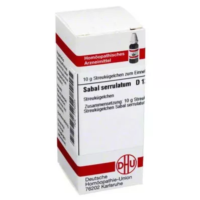SABAL SERRULATUM D 12 globula, 10 g