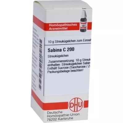 SABINA C 200 globule, 10 g