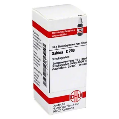 DHU Sabina C 200 globula, 10 g