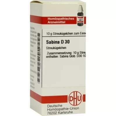SABINA D 30 globula, 10 g