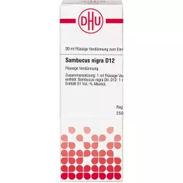 SAMBUCUS NIGRA D 12 Razrjeđenje, 20 ml