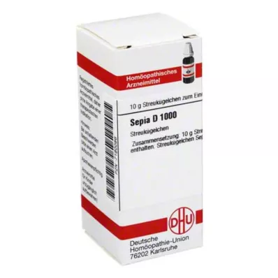 DHU Sepia D 1000 globula, 10 g