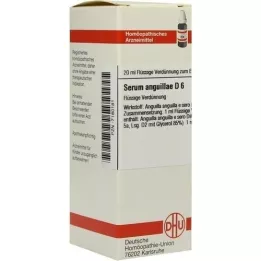 SERUM ANGUILLAE D 6 Razrjeđenje, 20 ml