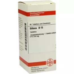 SILICEA D 15 tableta, 80 kom
