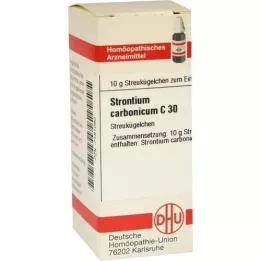 STRONTIUM CARBONICUM C 30 globula, 10 g