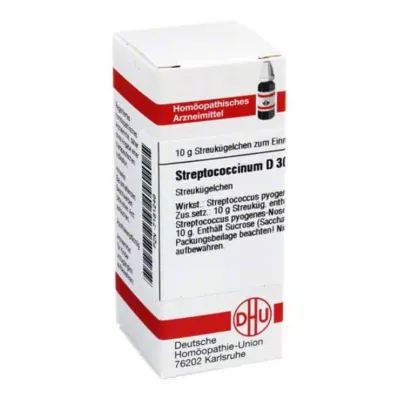 STREPTOCOCCINUM D 30 globula, 10 g