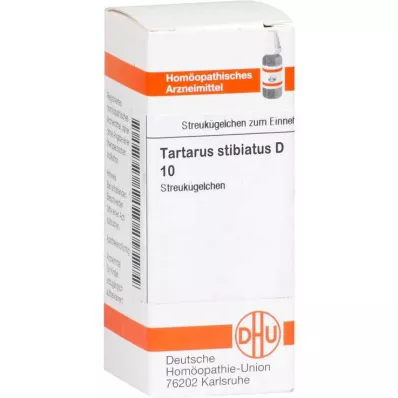 DHU Tartarus stibiatus D 10 kuglica, 10 g DHU Tartarus stibiatus D 10 kuglica, 10 g