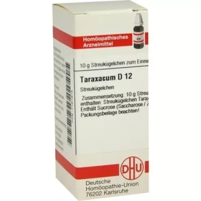 TARAXACUM D 12 globula, 10 g