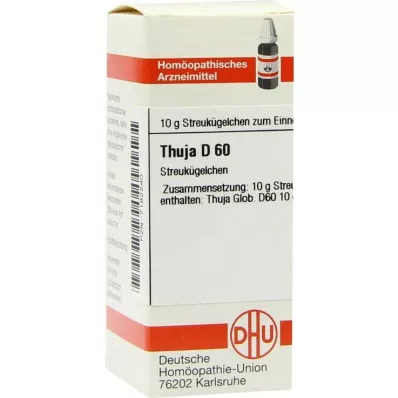 DHU Thuja D 60 globula, 10 g DHU Thuja D 60 globula, 10 g