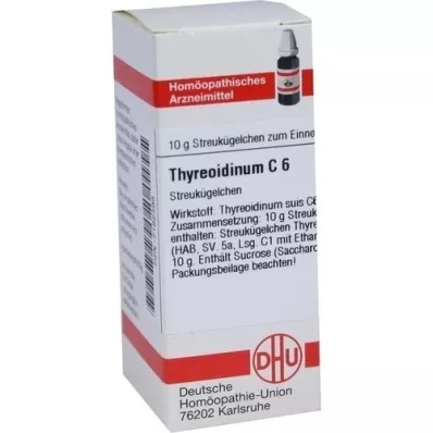 THYREOIDINUM C 6 globula, 10 g
