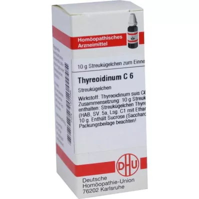 THYREOIDINUM C 6 globula, 10 g