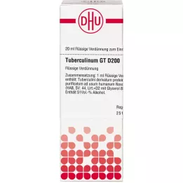 TUBERCULINUM GT D 200 razrjeđenje, 20 ml